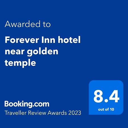 Forever Inn Hotel Near Golden Temple Amritsar Exterior photo
